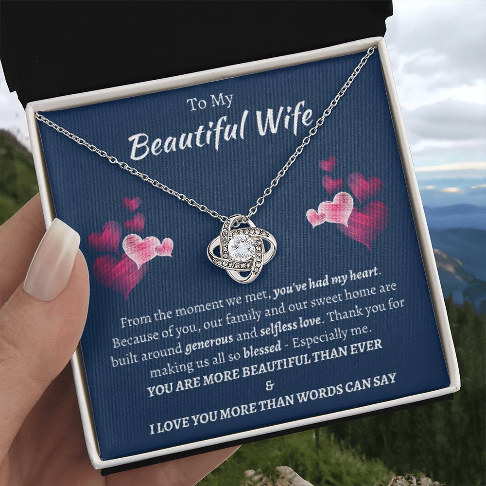 Etsy Test 01 - To My Beautiful Wife – Forever Grateful for Our Family on Mother’s Day