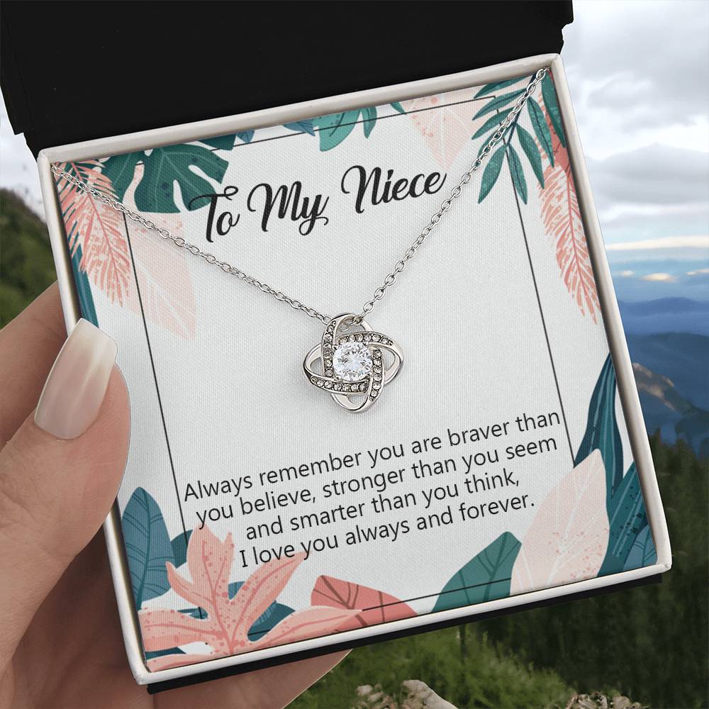 To My Niece Necklace,niece Birthday Gift From Aunt, Niece Necklace Gift,niece Gift From Aunt Uncle, Aunt Niece Necklace, Niece Birthday Gift