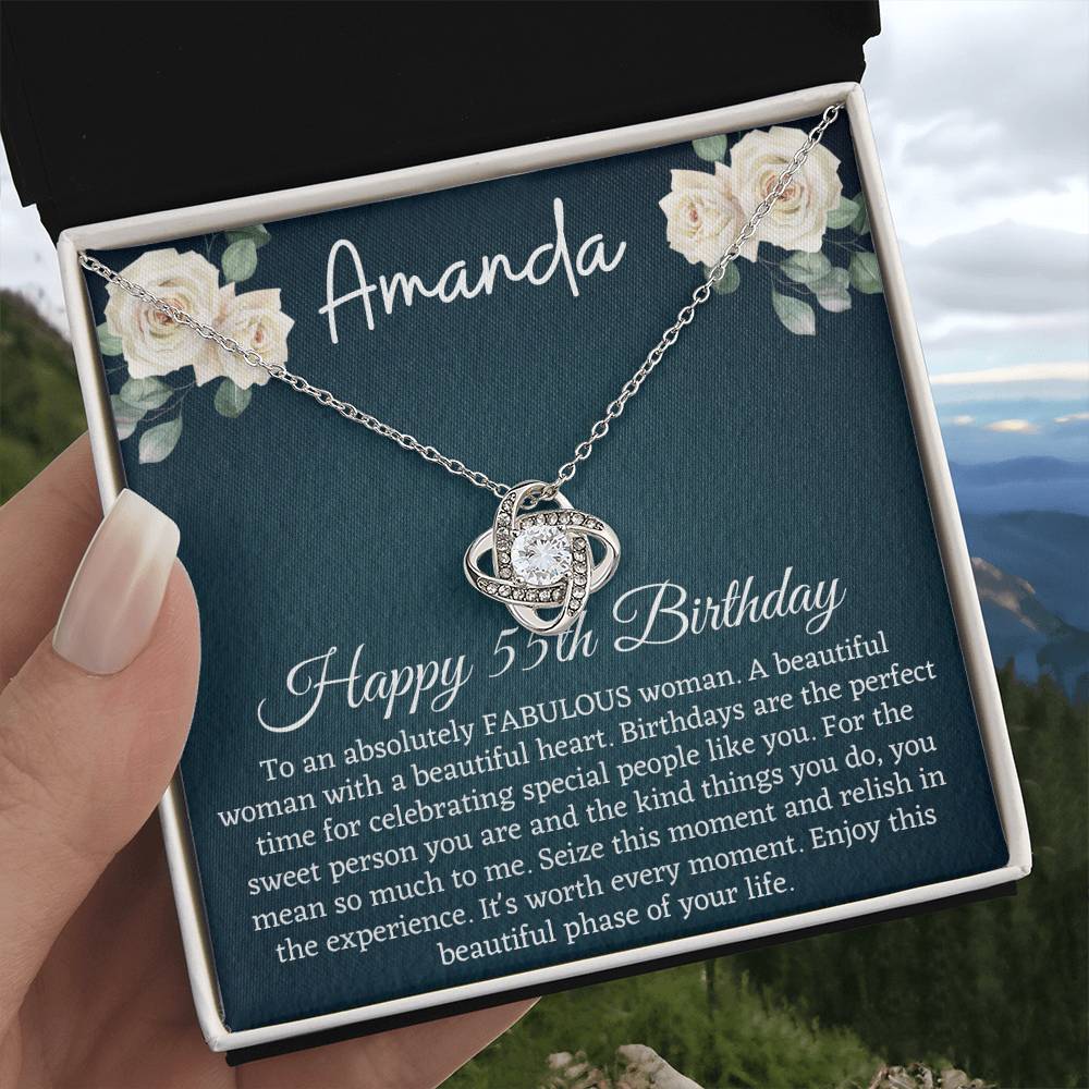 55th birthday - Gift For Girl Friend, My Mom - Present To Birthday