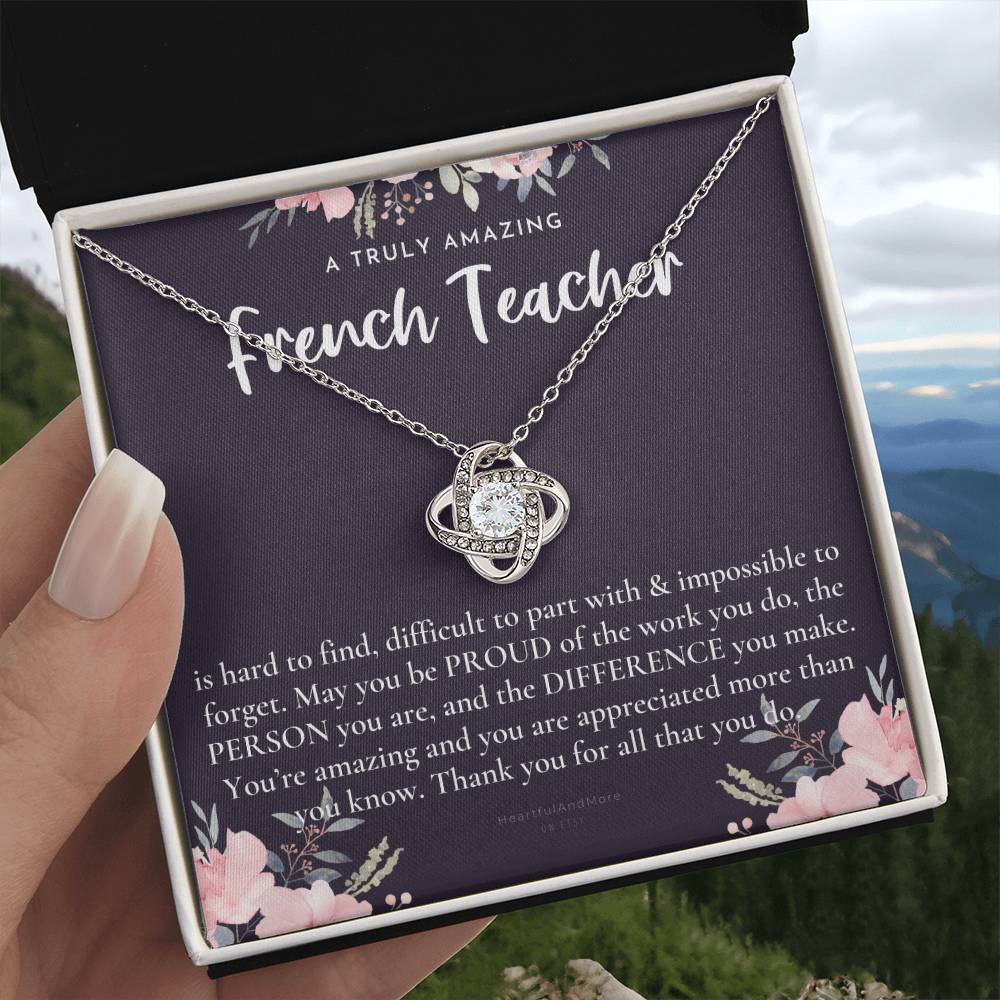 Gift For French Teacher, French Teacher Appreciation Gift, A Truly Amazing French Teacher Gift