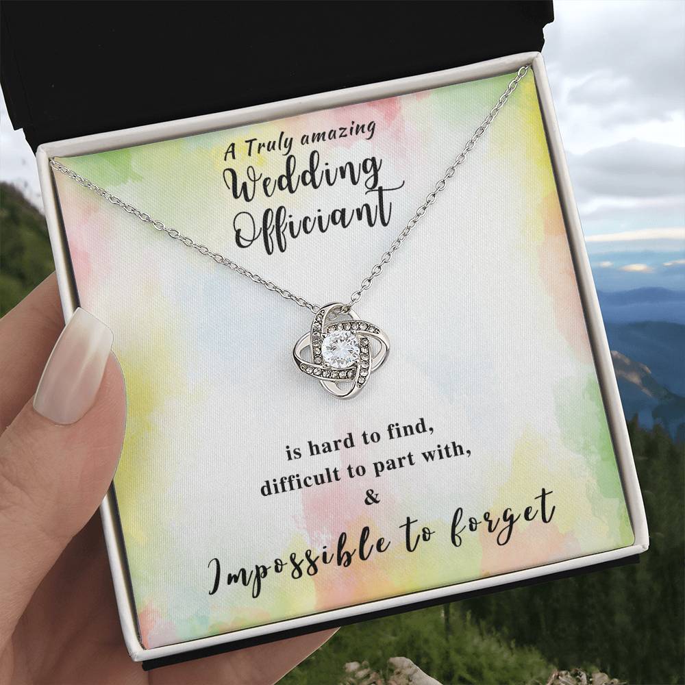 Wedding Officiant Gift | Gift for Wedding Officiant Necklace | a Truly Amazing Wedding Officiant Appreciation Gift
