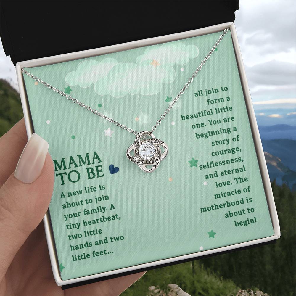 (Almost Gone) Mama to be necklace - Baby Shower Gift