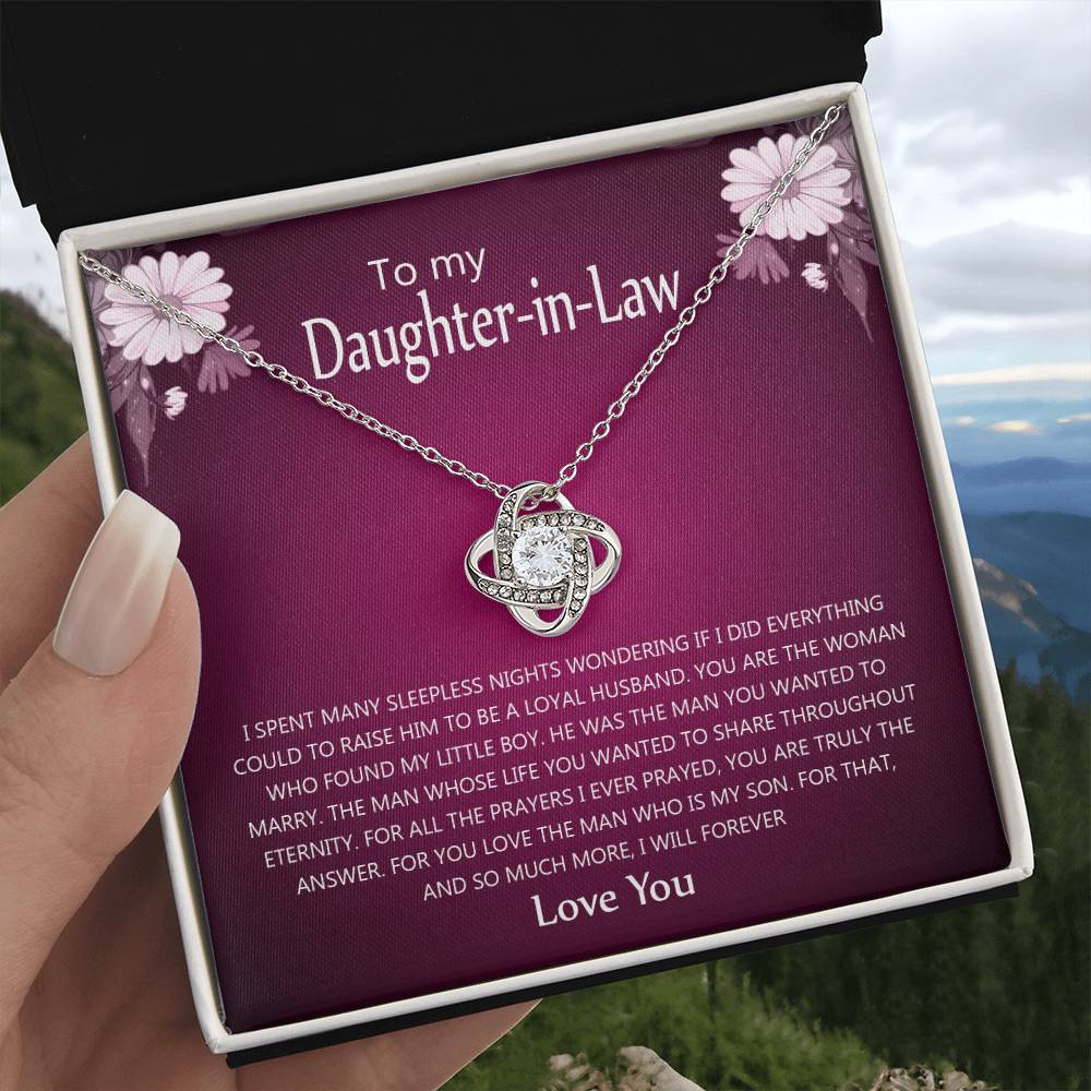 Best Gift for Daughter-In-Law – You are the answer to all my prayers - Family Gift