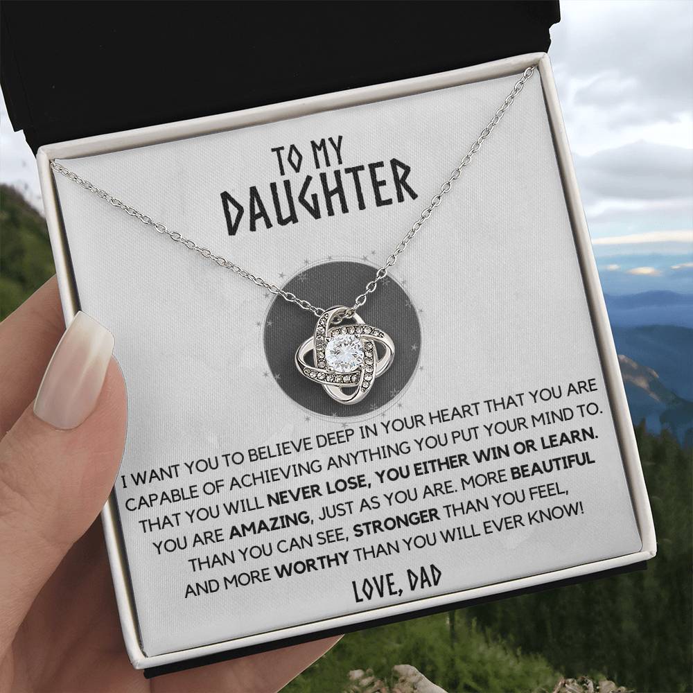 (Almost Gone) Class of 2021 - Proud to Be Your Dad - Gift Necklace for Daughter