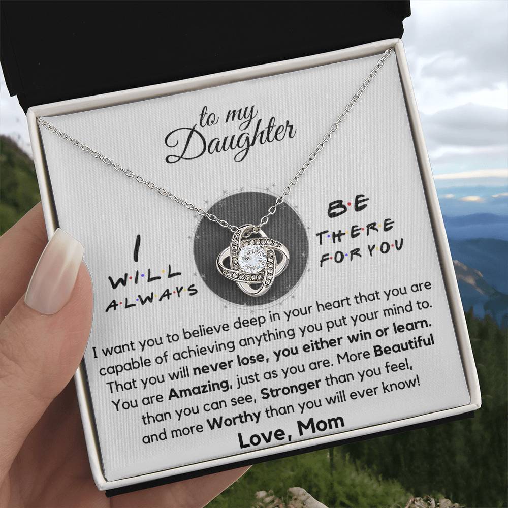 (Almost Gone) Class of 2021 - Always There for You - Gift Necklace From Mom
