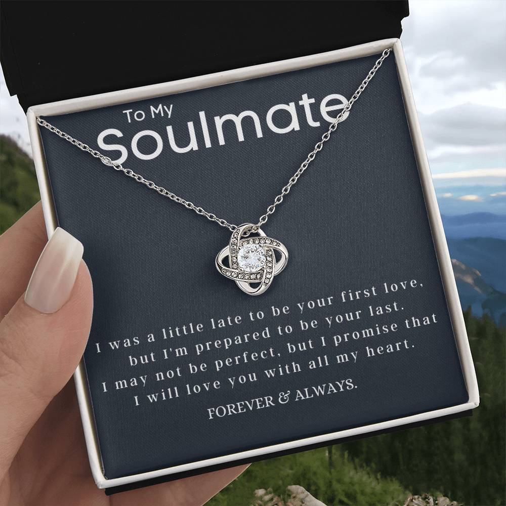 (Almost Gone!) Soulmate Necklace - Forever And Always - Love You Forever – Special Occasion Gift