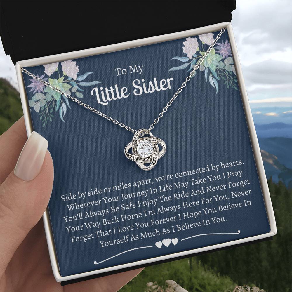 Gift for Little Sister – Forever My Friend, Forever My Love – Christmas Gift