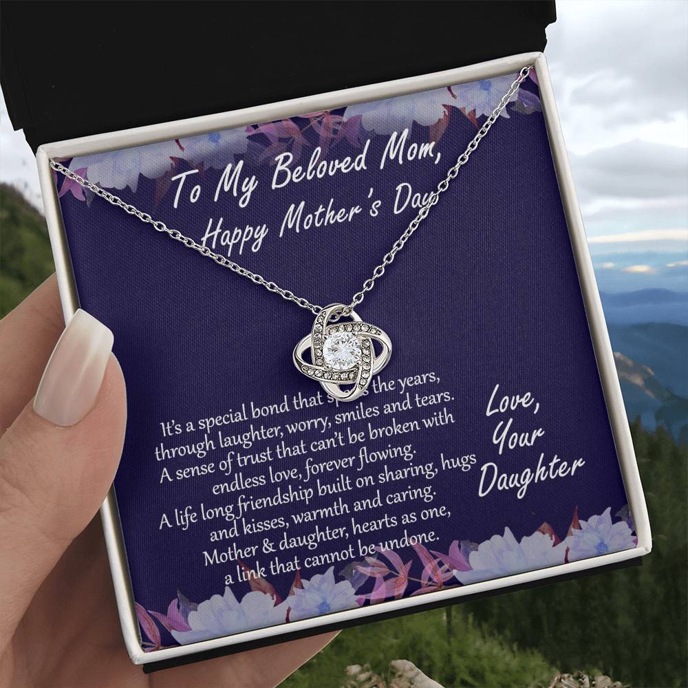"A Special Bond" - Mother's Day Necklace -  To Mother’s Day, Women’s Day, Engagement
