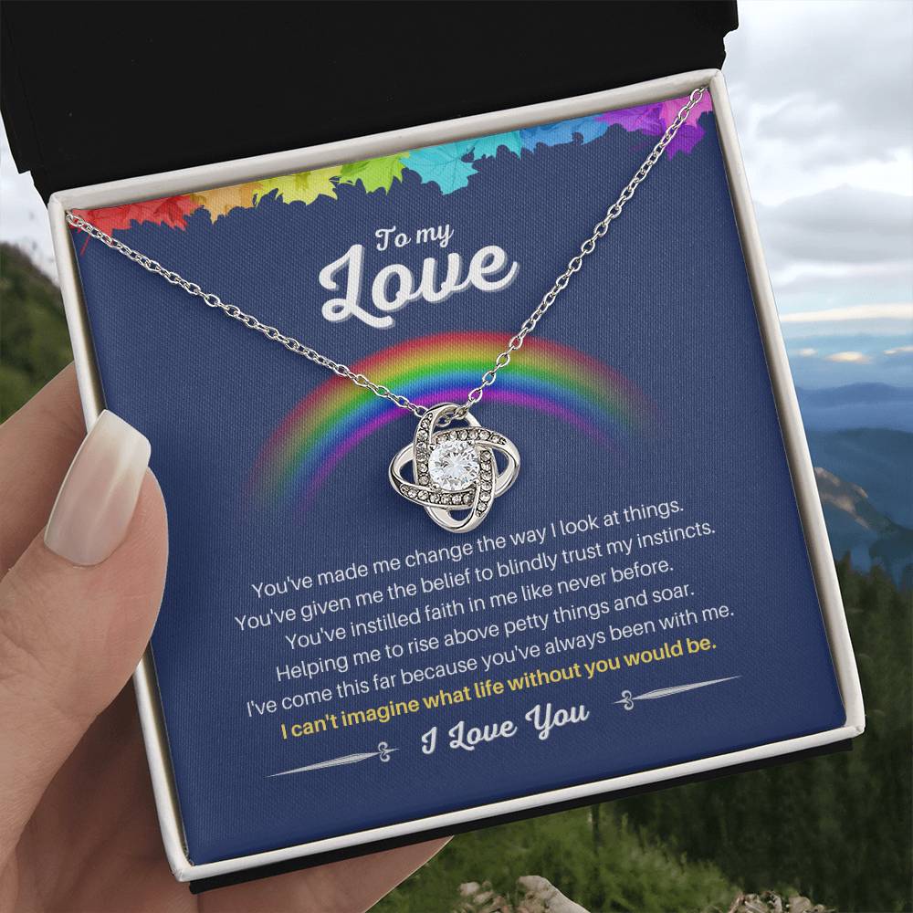 (Almost Gone) Always Been With Me Necklace - Gift To My Love