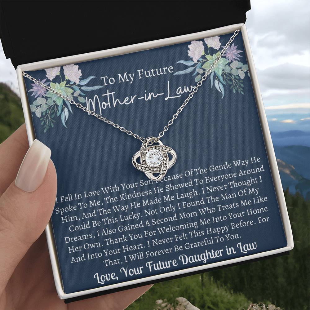 Gift for Future Mother in Law – Grateful for your kindness and warmth - Wedding Day