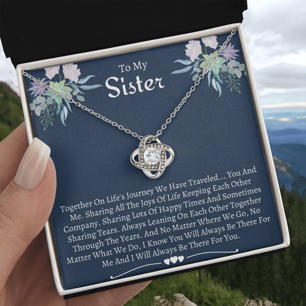 Gift for Sister – Always by your side through life’s journey - Birthday