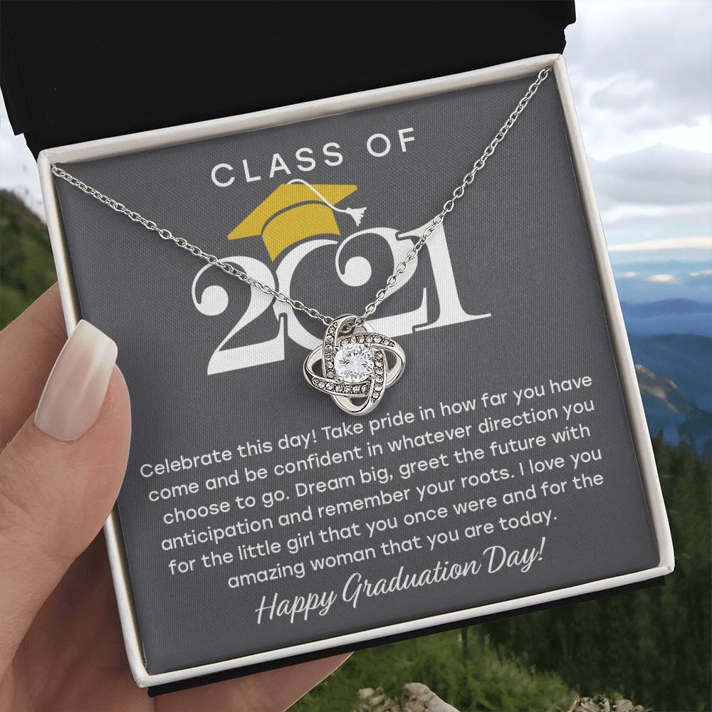 (Almost Gone) Class of 2021 – Love Knot Necklace