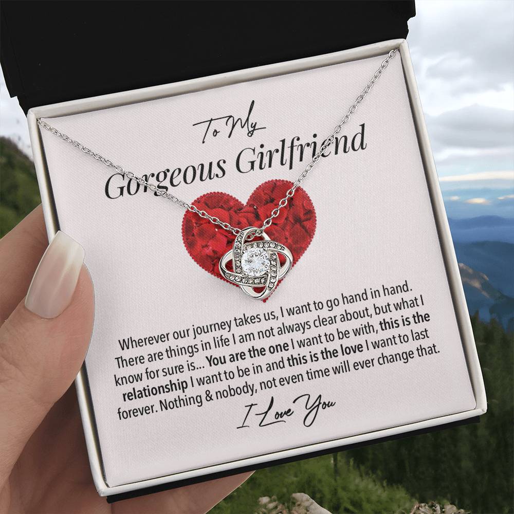 Girlfriend Forever Love Necklace - My Forever Valentine on Valentine’s Day