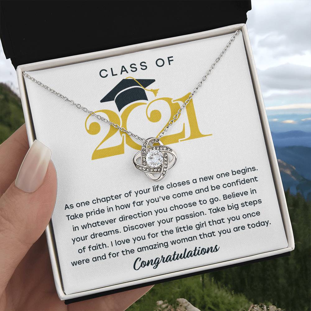 (Almost Gone) Class of 2021 – Graduation Gift Necklace
