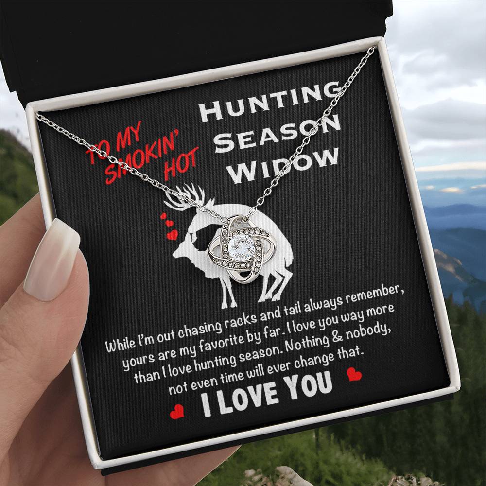 Smokin' Hot Hunting Season Wi-Doe Forever Love Necklace