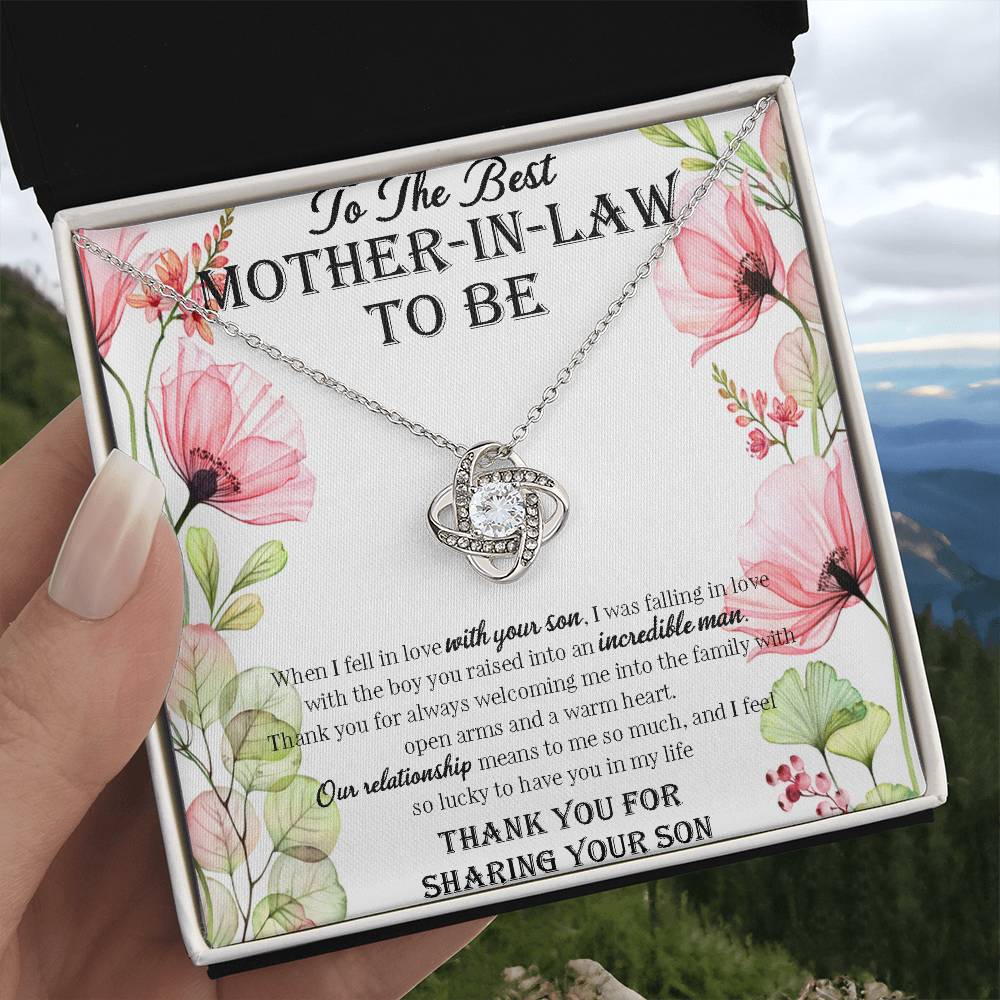 Mother in Law to Be Gift, Mother in Law to Be Necklace, Mother in Law Gift From Daughter in Law, to the Best Mother-In-Law Necklace Gift, Personalized Mother in Law Necklace Gift