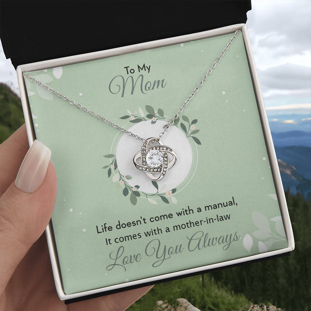 Thoughtful Gift for Mother In Law - 925 Sterling Silver Pendant