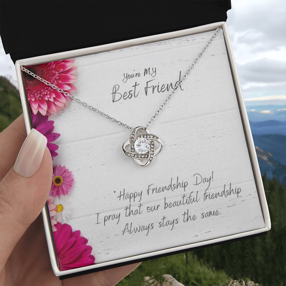 Friendship Day Gift for Female Bestfriend -  925 Sterling Silver Pendant