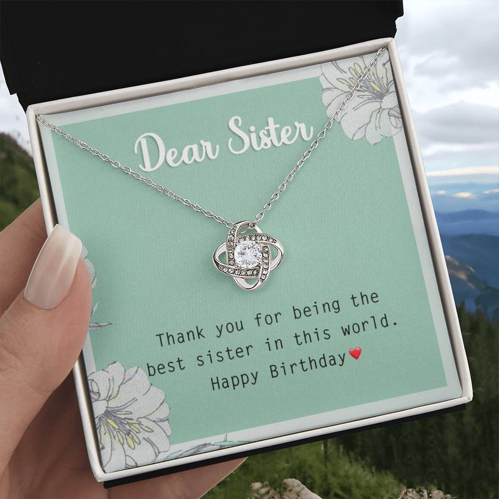Best Unique Birthday Gift for Sister - 925 Sterling Silver Pendant