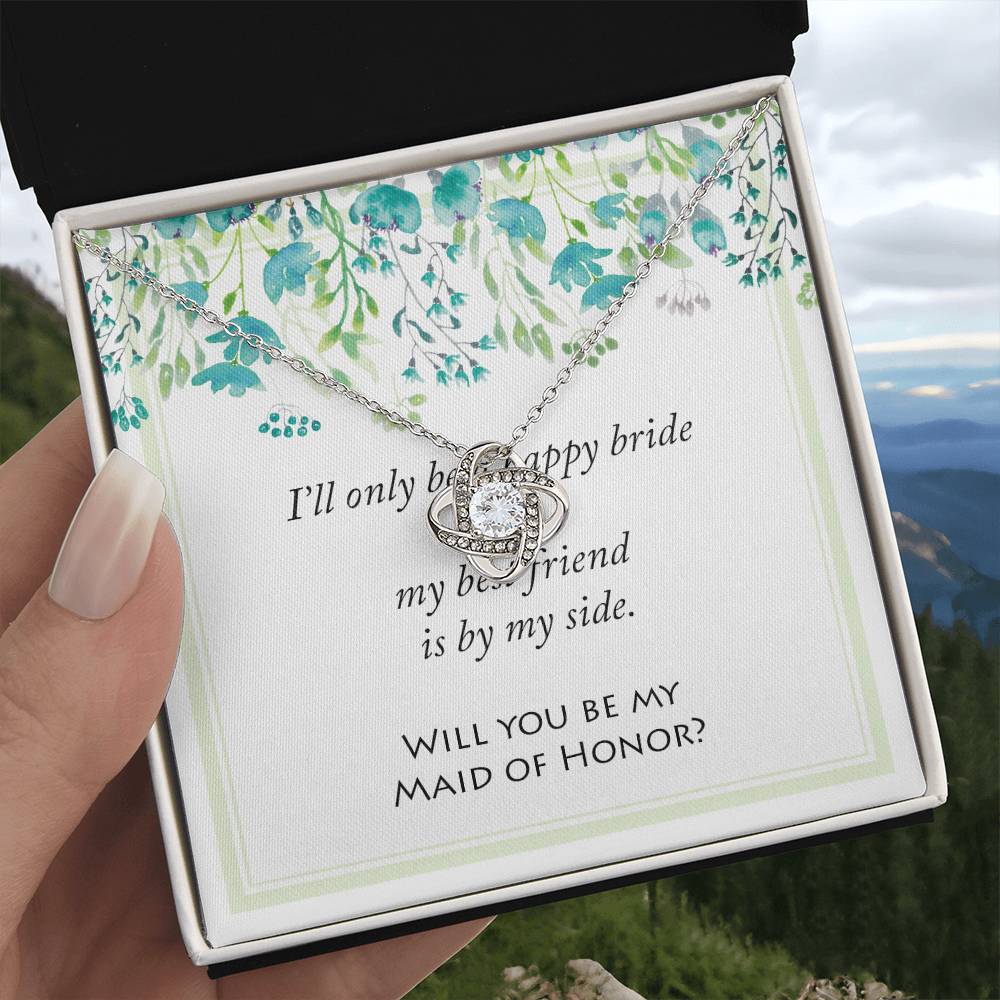 Will You Be My Maid of Honor Bridal Wedding Jewelry