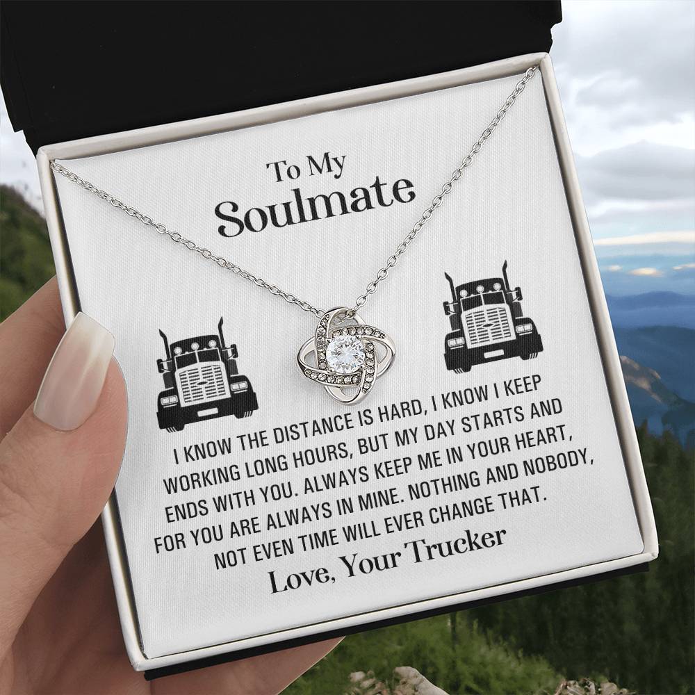 (Almost Gone!) Soulmate Necklace - You Are Always In Mine