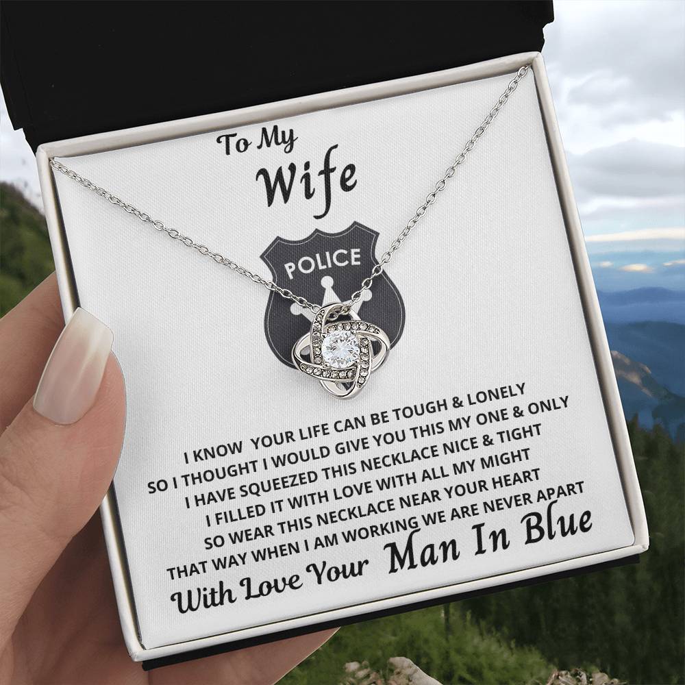 To My Wife From Your Man In Blue - My Greatest Blessing on Woman Day