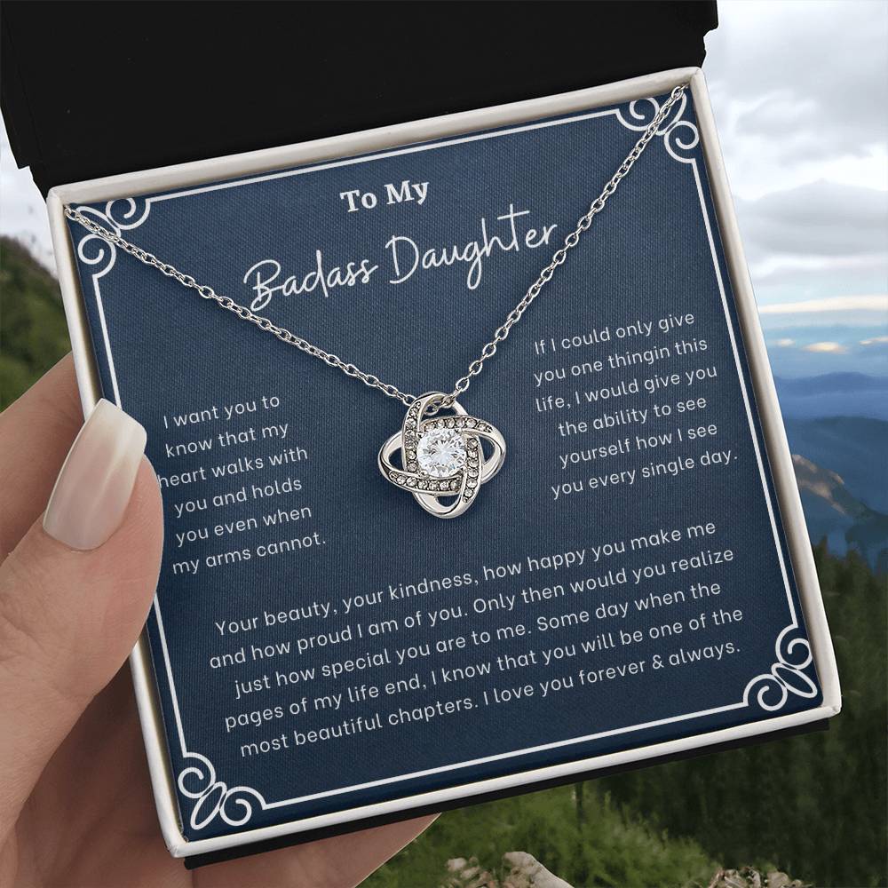 To my Daughter - 1st Design - To My Badass Daughter – A Lifetime of Love and Pride from Mom/Dad