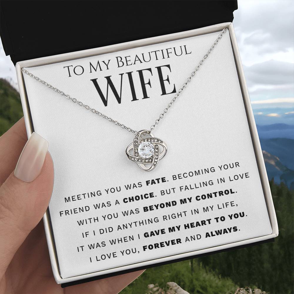 Beautiful Wife | Gave My Heart To You | Necklace