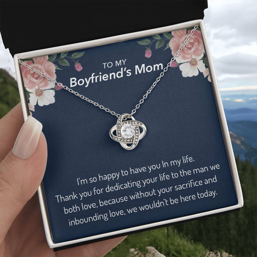 (Almost Gone) Boyfriend’s Mom Personalized Gift - Birthday Gift of Gratitude and Love
